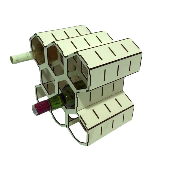 Bortartó, Méhsejt, Fa, 31x51 cm