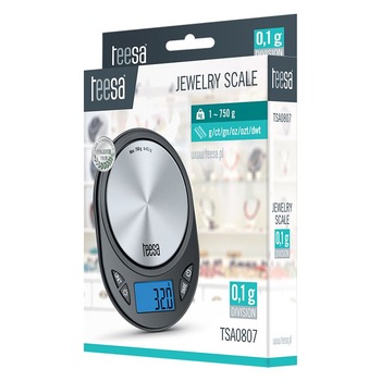 Cantar bijuterii, precize 0.1G, TEESA TSA0807 Cantar bijuterii, precize 0.1G, TEESA TSA0807