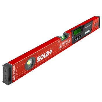 Nivela electronica digitala (clinometru), 120 cm, Sola, tip RED 120 DIGITAL, cu bluetooth Nivela electronica digitala (clinometru), 120 cm, Sola, tip RED 120 DIGITAL, cu bluetooth