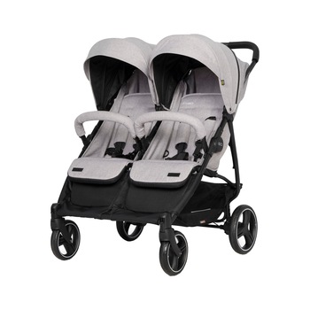 Carucior de gemeni Easy Go Domino, Pearl Carucior de gemeni Easy Go Domino, Pearl