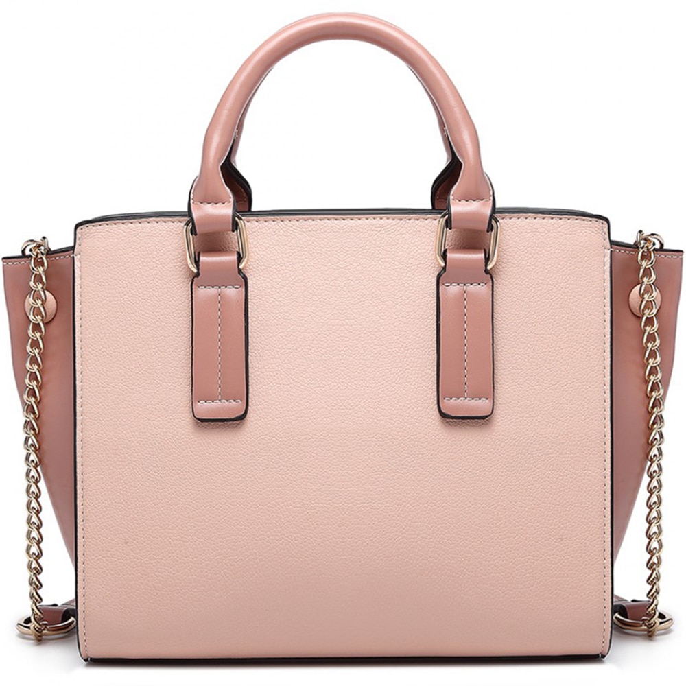 Geanta de mana, pentru dama, piele ecologica LG1975PK Roz