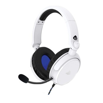 Casti Gaming 4Gamers Pro4-50 Stereo Ps4 Albe Casti Gaming 4Gamers Pro4-50 Stereo Ps4 Albe