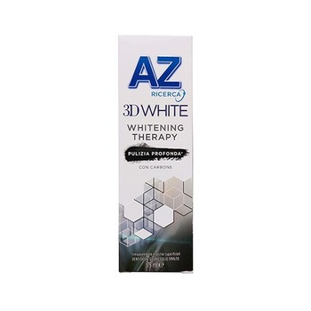 Paste de Dinti AZ 3D Whitening Therapy Carbone 75 ml Paste de Dinti AZ 3D Whitening Therapy Carbone 75 ml