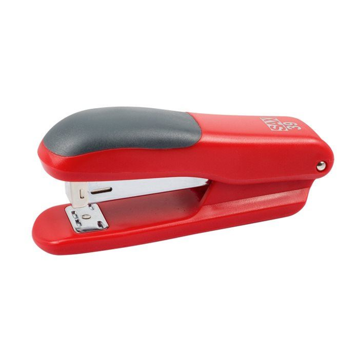 Tűzőgép, 24/6, 26/6, 25 lap, SAX "39", piros