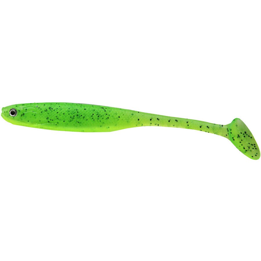 Set Shad-uri Cormoran Crazy Fin 10cm 6G Sunny Green 2Buc/plic