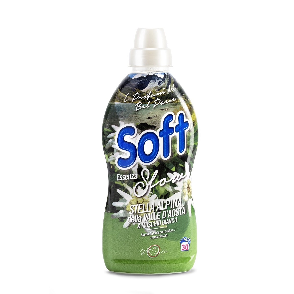 Balsam concentrat de rufe Soft essenza stella alpina 30 spalari 750ml