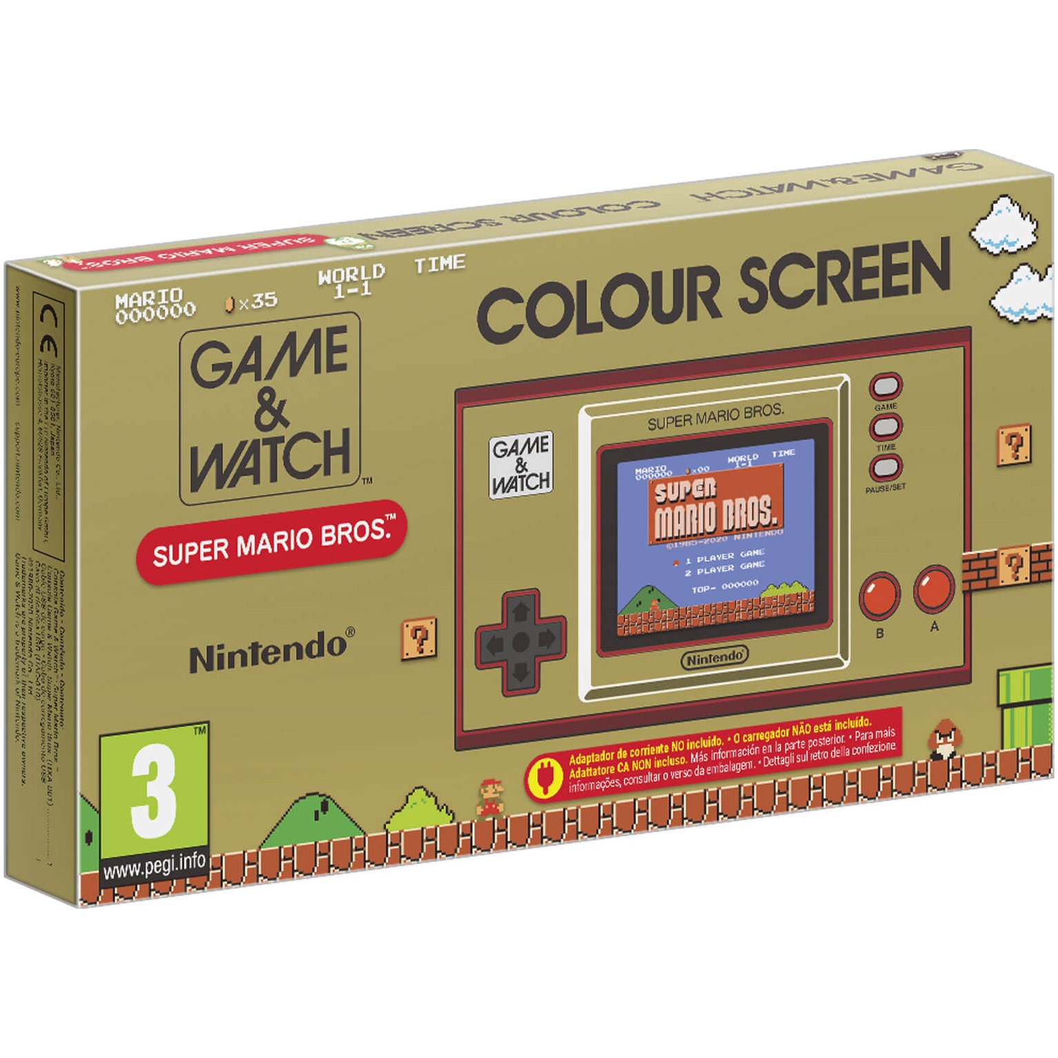 Nintendo Game & Watch Hordozható konzol, Super Mario Bros. játék