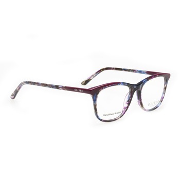Ochelari de vedere dama, cu rama intreaga, cu brate din plastic, cadru hand made, mov colorat, OLIVER MU380104, cu lentile Crizal Prevencia cu Filtru de protectie lumina albastru-violet nociva, pentru purtare permanenta Ochelari de vedere dama, cu rama intreaga, cu brate din plastic, cadru hand made, mov colorat, OLIVER MU380104, cu lentile Crizal Prevencia cu Filtru de protectie lumina albastru-violet nociva, pentru purtare permanenta