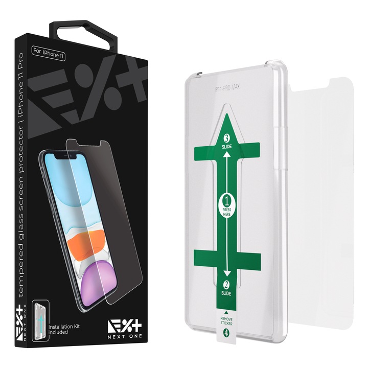 Folie de protectie din sticla NEXT ONE pentru iPhone 11
