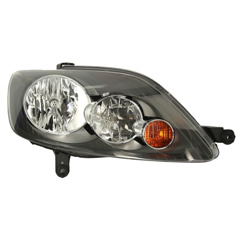 Far dreapta negru/cromat electric (cu motor electric) VW Golf Plus 2005-2008