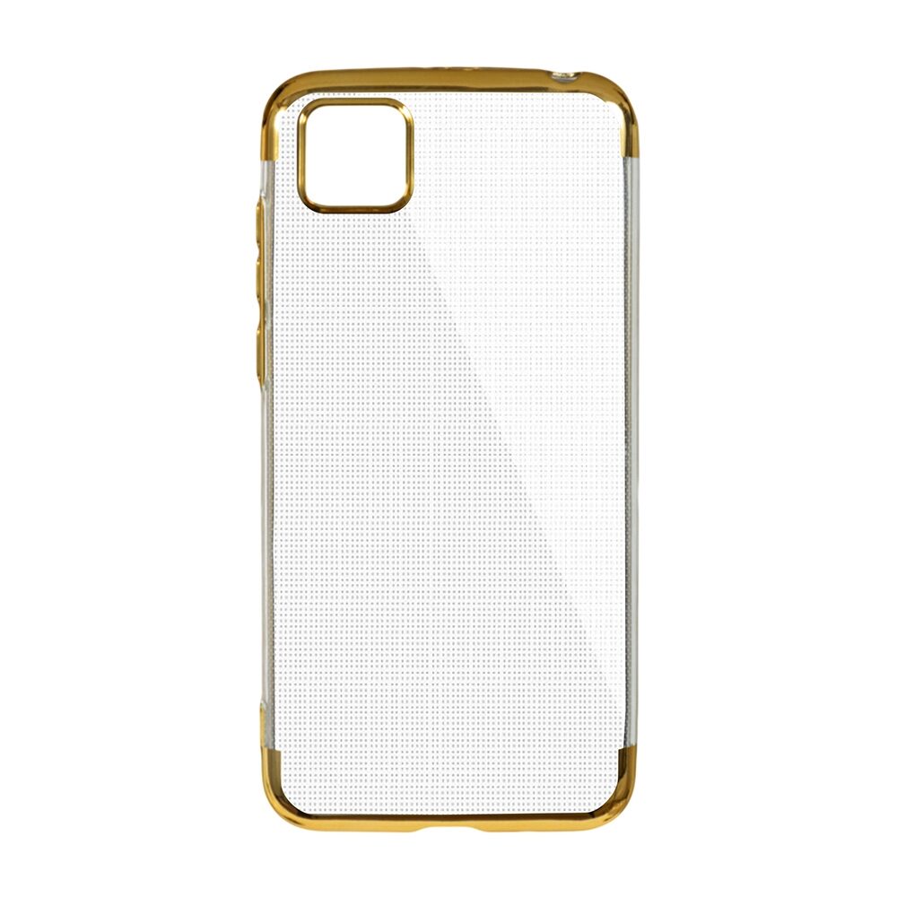 Husa Silicon Elektro Glitter pentru Huawei Y5P, Auriu
