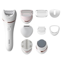 epilator umed i uscat philips bre74010 9 accesorii 32 pensete utilizare fara fir 2 setari viteza opti-light discuri ceramice argintiu imagen 14_0_
0