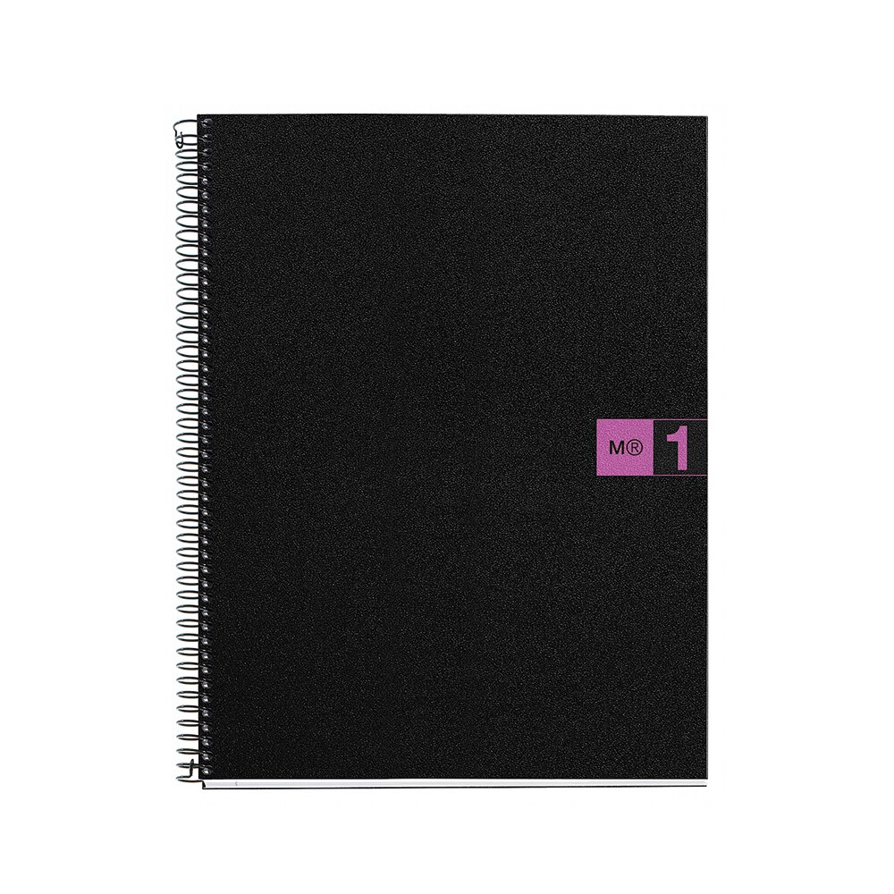 Caiet Miquelrius, Fuchsia, A4, patratele, 80 file, coperta polipropilena