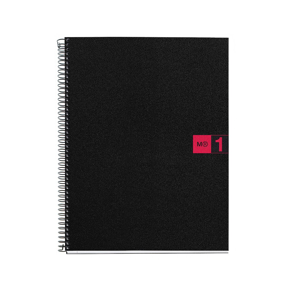 Caiet Miquelrius, Red, A4, patratele, 80 file, coperta polipropilena