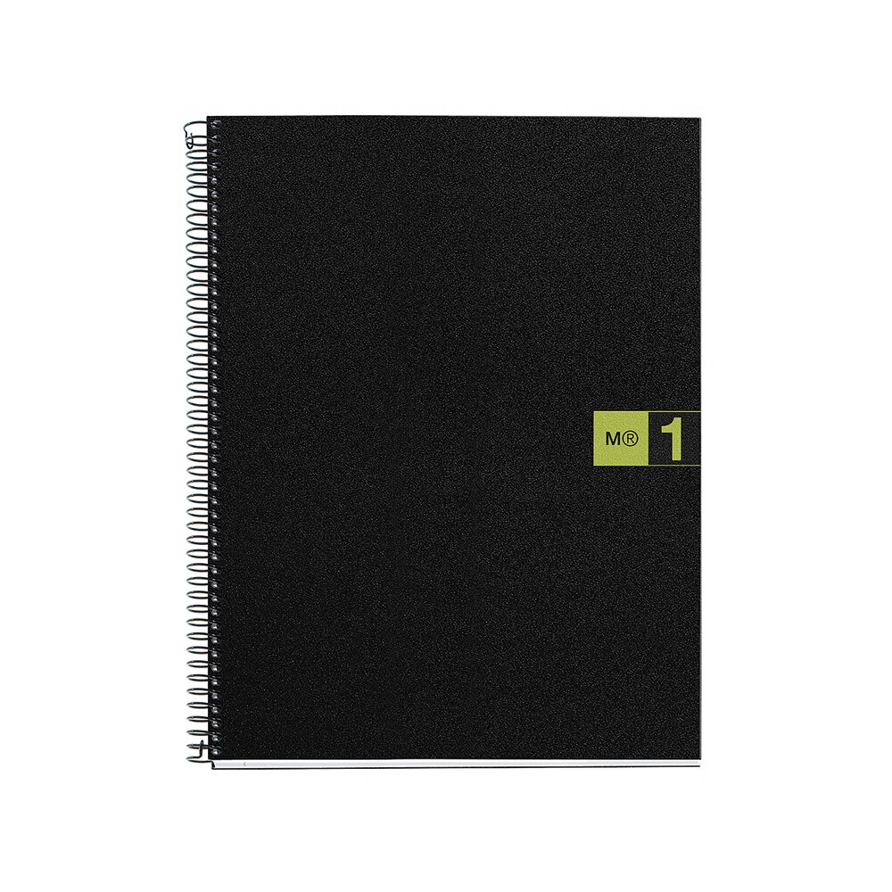 Caiet Miquelrius, Green, A4, patratele, 80 file, coperta polipropilena