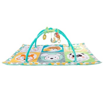 Saltea de joaca pentru gimnastica bebelusi Gym & Mat Happy Friends, Imaginarium, cu activitati si muzica Saltea de joaca pentru gimnastica bebelusi Gym & Mat Happy Friends, Imaginarium, cu activitati si muzica