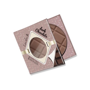 Pudra mata, bronzanta Lovely Dark Chocolate, 9 g Pudra mata, bronzanta Lovely Dark Chocolate, 9 g