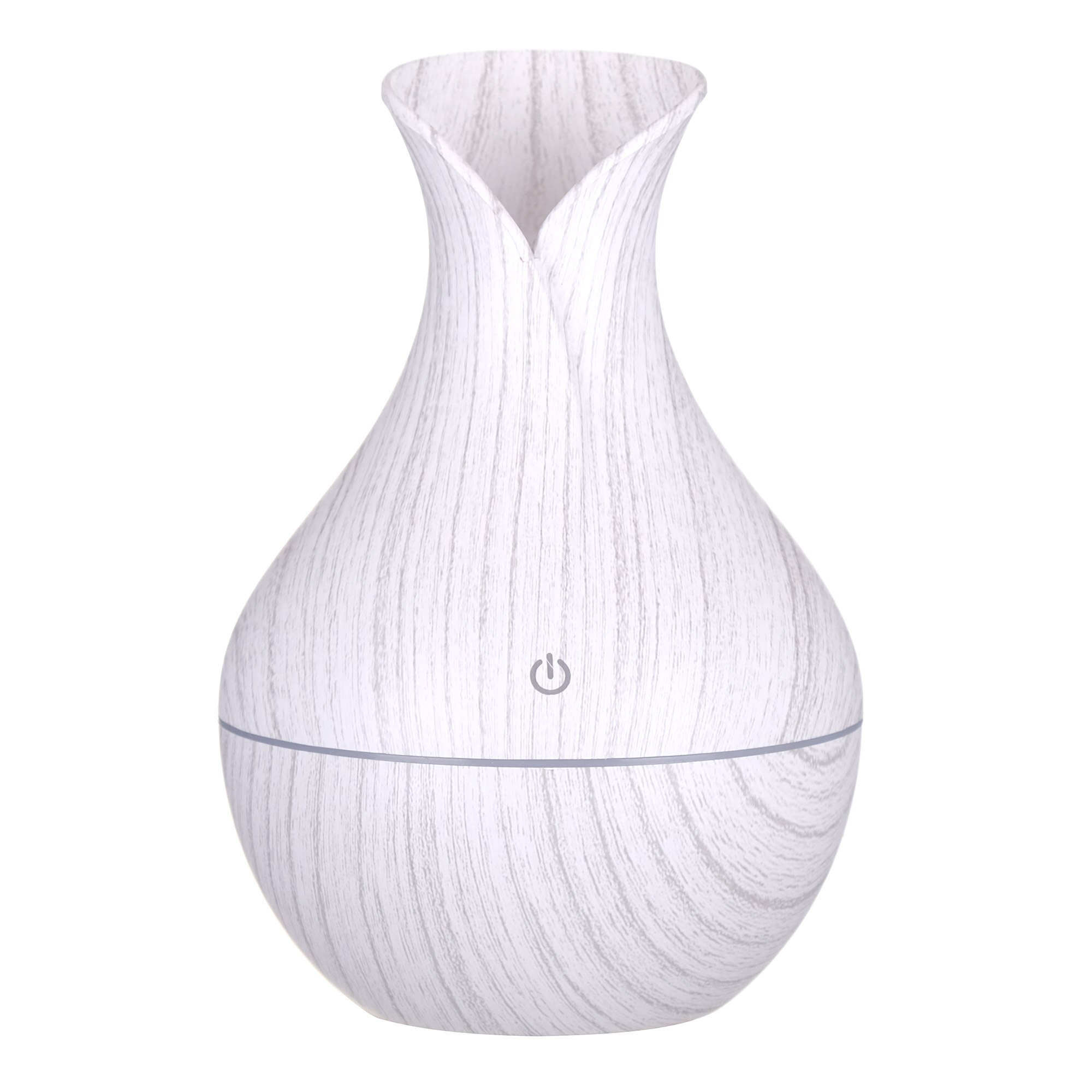 Umidificator de Aer cu Ultrasunete, H006BD cu LED, Difuzor de Arome, lampa de veghe, 130ml