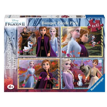 Puzzle Ravensburger - Disney Frozen Ii, 4x42 piese Puzzle Ravensburger - Disney Frozen Ii, 4x42 piese