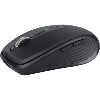 Mouse wireless Logitech MX Anywhere 3, 2.4GHz&Bluetooth, Scroll MagSpeed, Multidevice, USB-C, Negru Grafit Mouse wireless Logitech MX Anywhere 3, 2.4GHz&Bluetooth, Scroll MagSpeed, Multidevice, USB-C, Negru Grafit