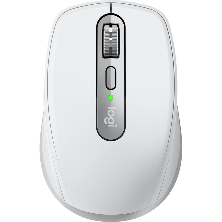 Безжична мишка Logitech MX Anywhere 3, 2.4GHz&Bluetooth, Scroll MagSpeed, Multidevice, USB-C, Сив
