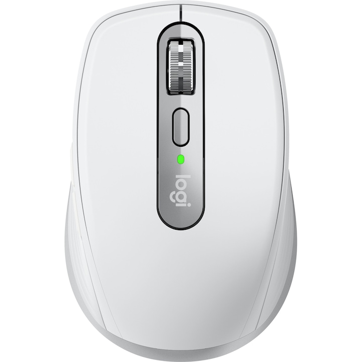 Безжична мишка Logitech MX Anywhere 3, 2.4GHz&Bluetooth, Scroll MagSpeed, Multidevice, USB-C, Сив