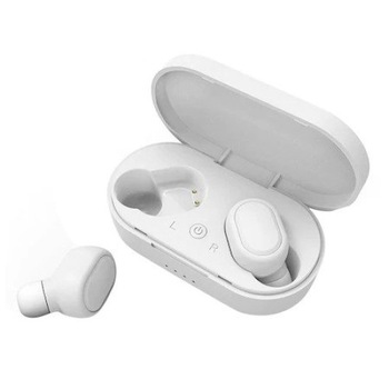 Casti wireless Bluetooth 5.0, M1, TWS, Touch, IPX5, Impermeabil, alb Casti wireless Bluetooth 5.0, M1, TWS, Touch, IPX5, Impermeabil, alb