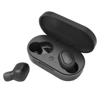 Casti wireless Bluetooth 5.0, M1, TWS, Touch, IPX5, Impermeabil, Negru Casti wireless Bluetooth 5.0, M1, TWS, Touch, IPX5, Impermeabil, Negru