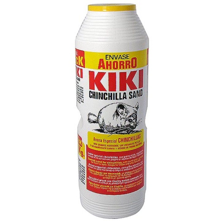 Kiki Chinchilla Sand 1,9kg speciális homok csincsilláknak