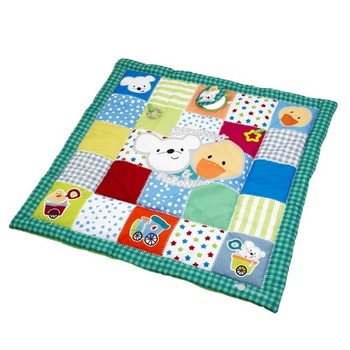 Salteluta de joaca si gimnastica pentru bebelusi Play & Comfort Mat Bbfitness Imaginarium, cu activitati si stimuli Salteluta de joaca si gimnastica pentru bebelusi Play & Comfort Mat Bbfitness Imaginarium, cu activitati si stimuli