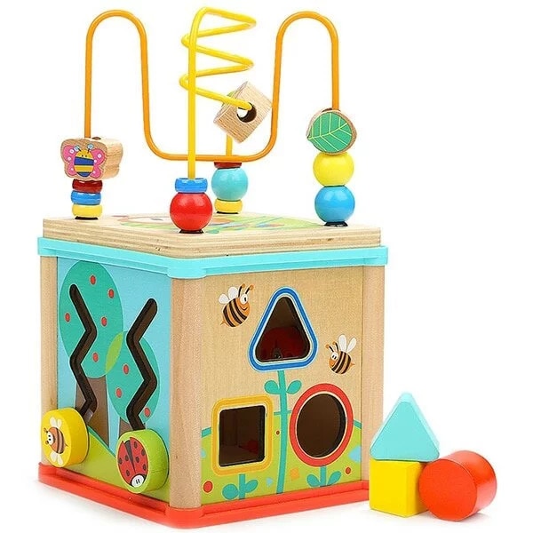 Cub activitati 5 in 1 In Gradina Top Bright, multicolor