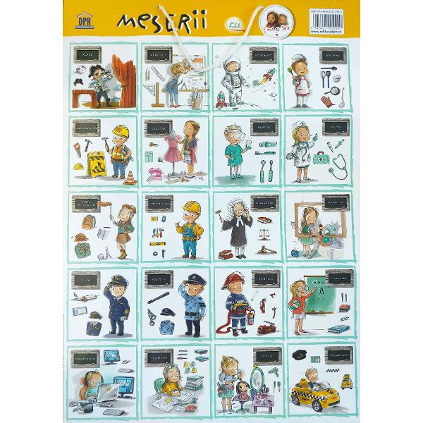 Plansa. Meserii cu Ema si Eric