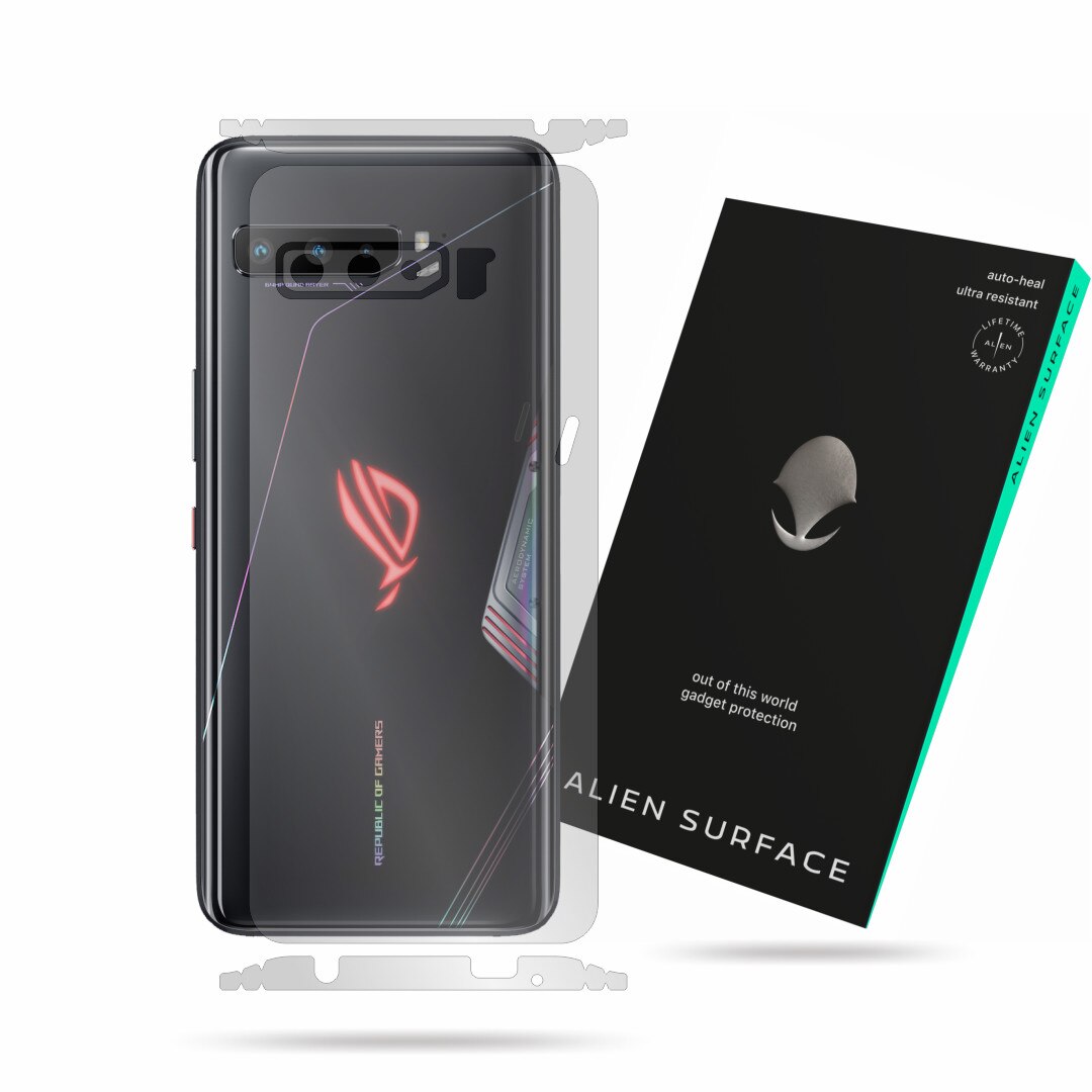Folie Alien Surface, Asus ROG Phone 3, protectie spate, laterale