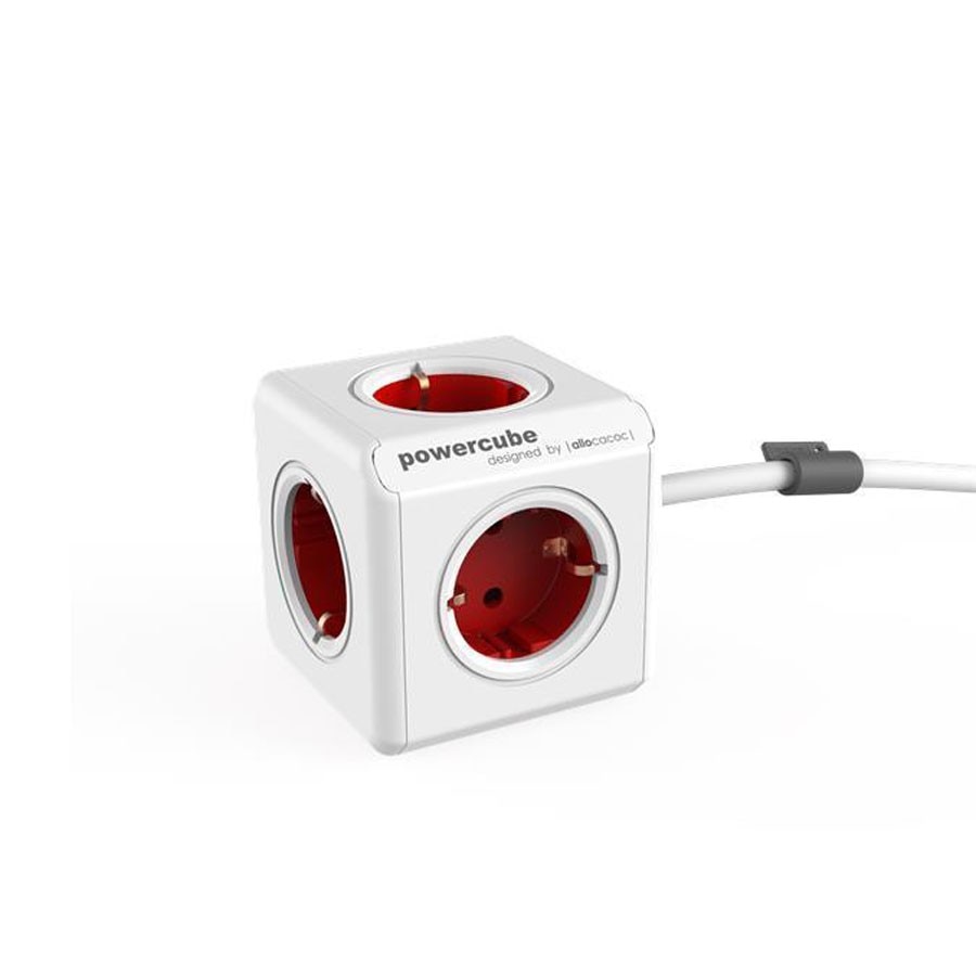 Prelungitor Cub cu 5 Prize, Protectie pentru Copii, Sistem de Andocare, Lungime Cablu 1.5 m