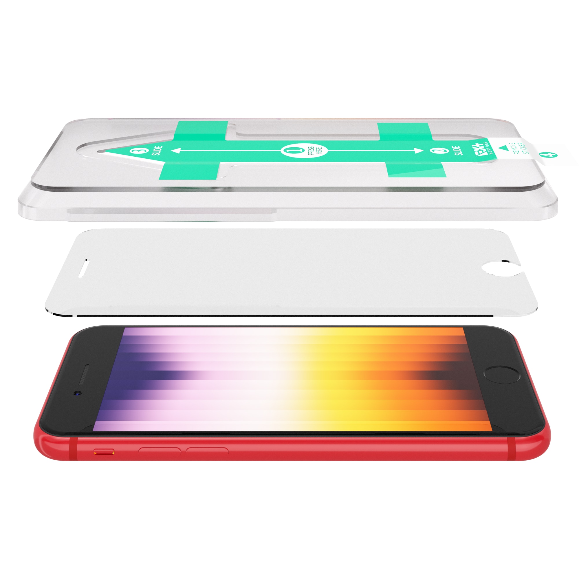 Folie de protectie din sticla NEXT ONE pentru iPhone 7/8