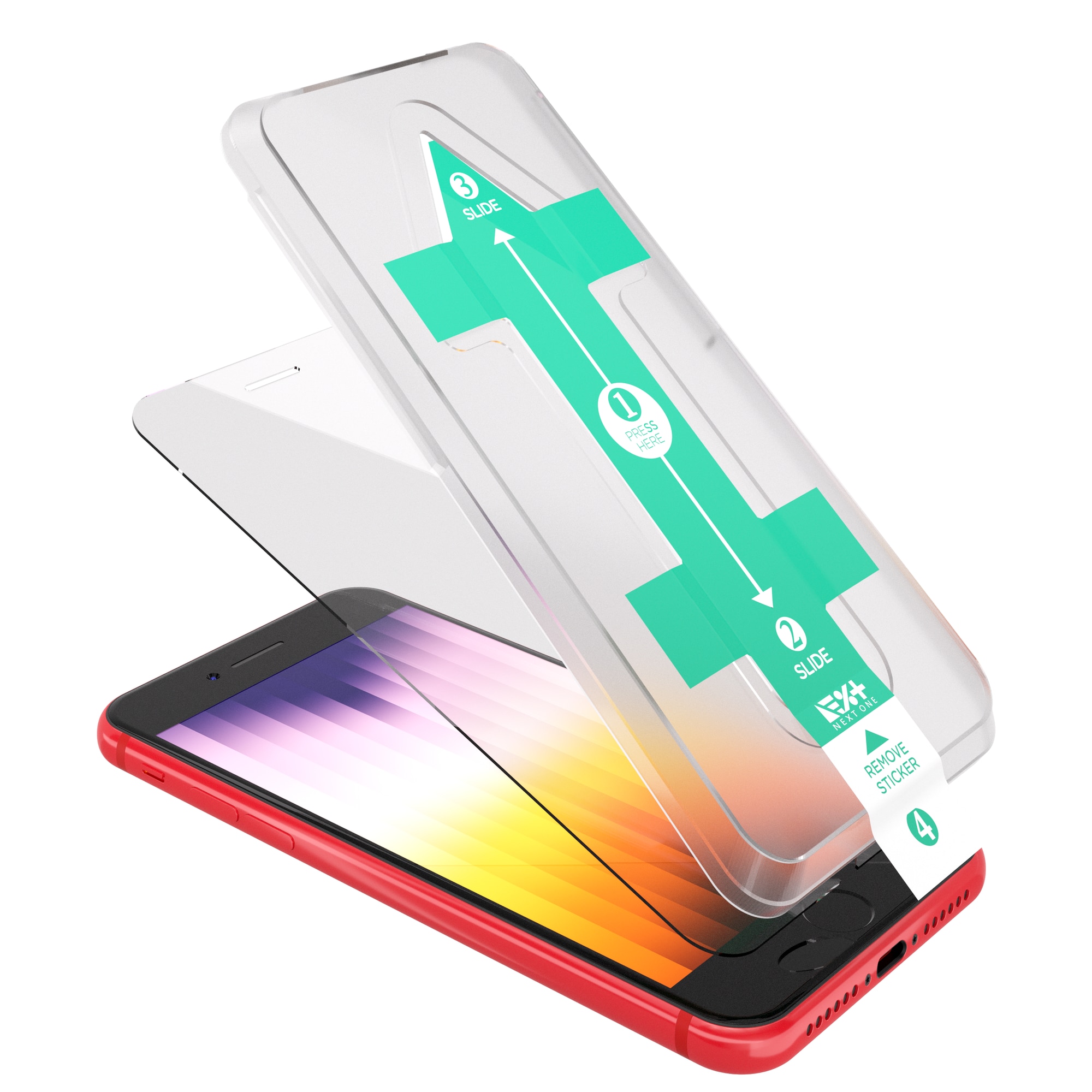 Folie de protectie din sticla NEXT ONE pentru iPhone 7/8