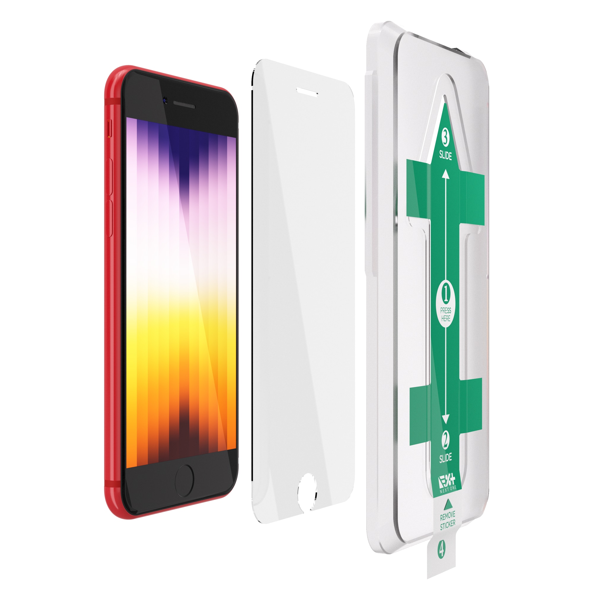 Folie de protectie din sticla NEXT ONE pentru iPhone 7/8