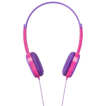 Casti Hama-177014, pentru Copii +4 ani, cablu 1.2m lungime, 3.5 mm jack, Mov/Roz Casti Hama-177014, pentru Copii +4 ani, cablu 1.2m lungime, 3.5 mm jack, Mov/Roz