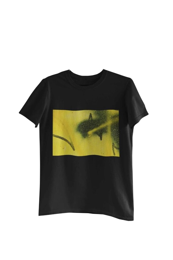 Tricou cu imprimeu Yellow Graffiti 2
