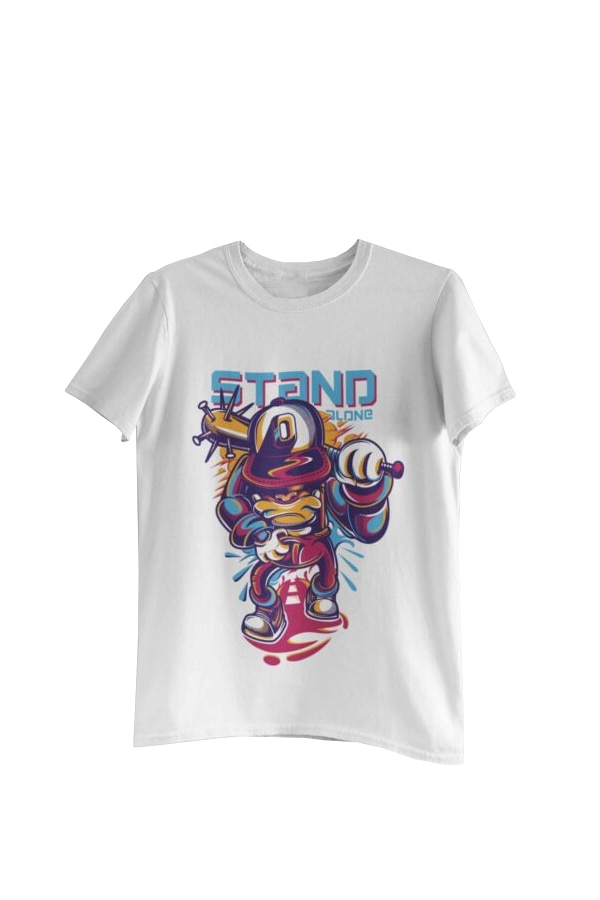 Tricou cu imprimeu Stand Alone Dude