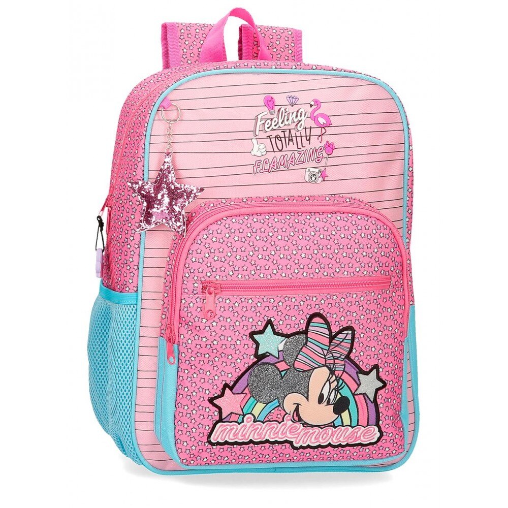 Ghiozdan scoala 38 cm Minnie Pink Vibes