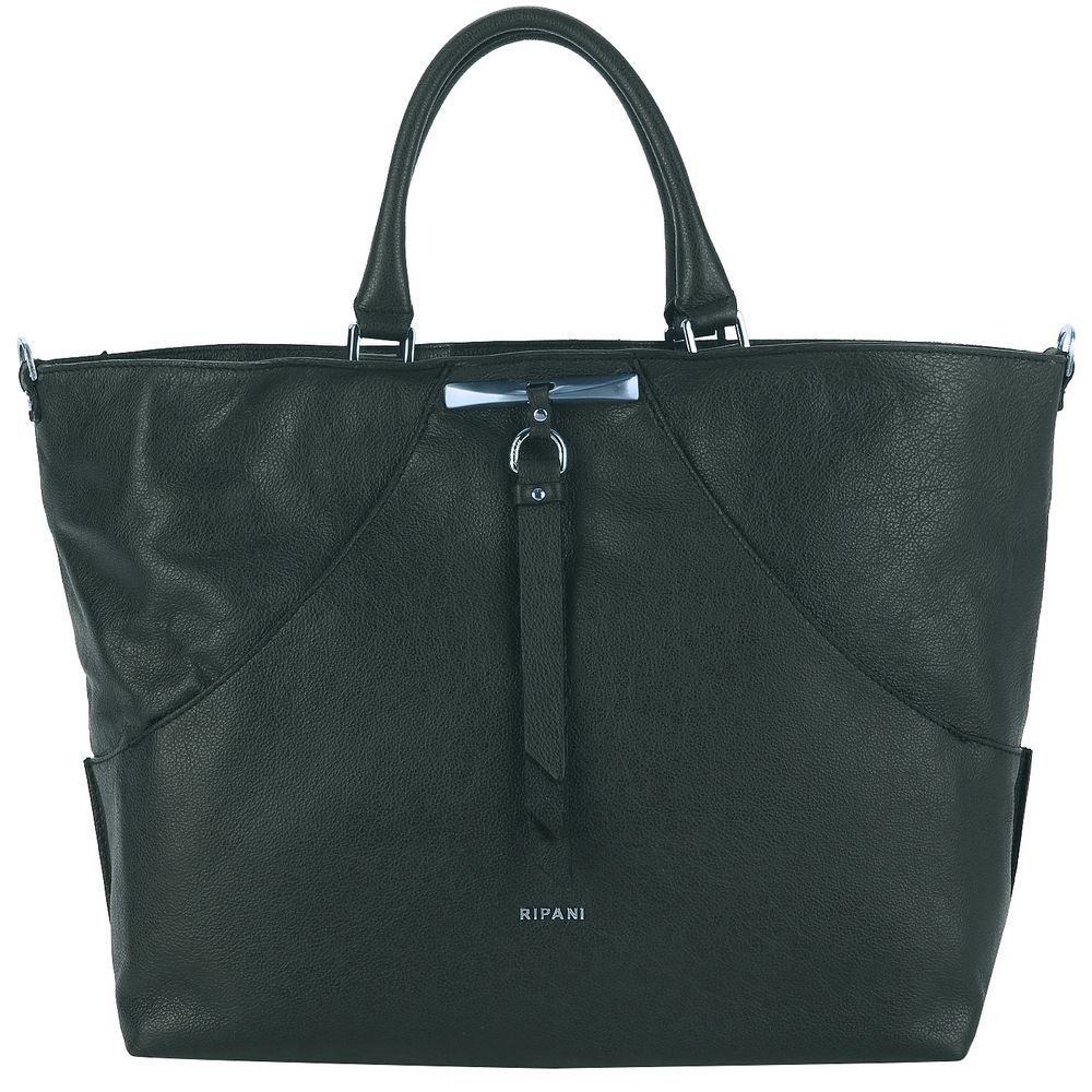Geanta de dama Ripani, din piele naturala, 9811CCB, verde