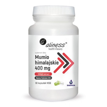 Supliment alimentar Mumie din Himalaya (extract de Shilajit) 400 mg Aliness, 90 capsule Supliment alimentar Mumie din Himalaya (extract de Shilajit) 400 mg Aliness, 90 capsule