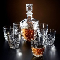 set sticla wiskey 800 ml  6 pahare 260 ml ama imagen 2_0_
0