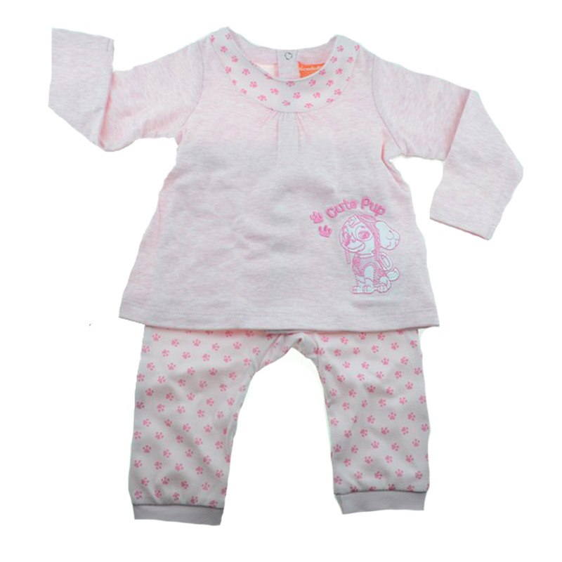 Compleu 2 piese pentru fete Sun City Paw Patrol HQ0066, Roz