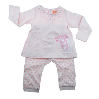 Compleu 2 piese pentru fete Sun City Paw Patrol HQ0066, Roz Compleu 2 piese pentru fete Sun City Paw Patrol HQ0066, Roz