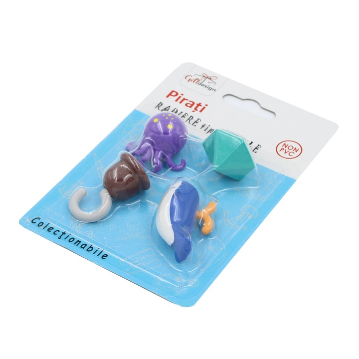 Комплект колекционерски гумички, тип пъзел, Carlig Pirates