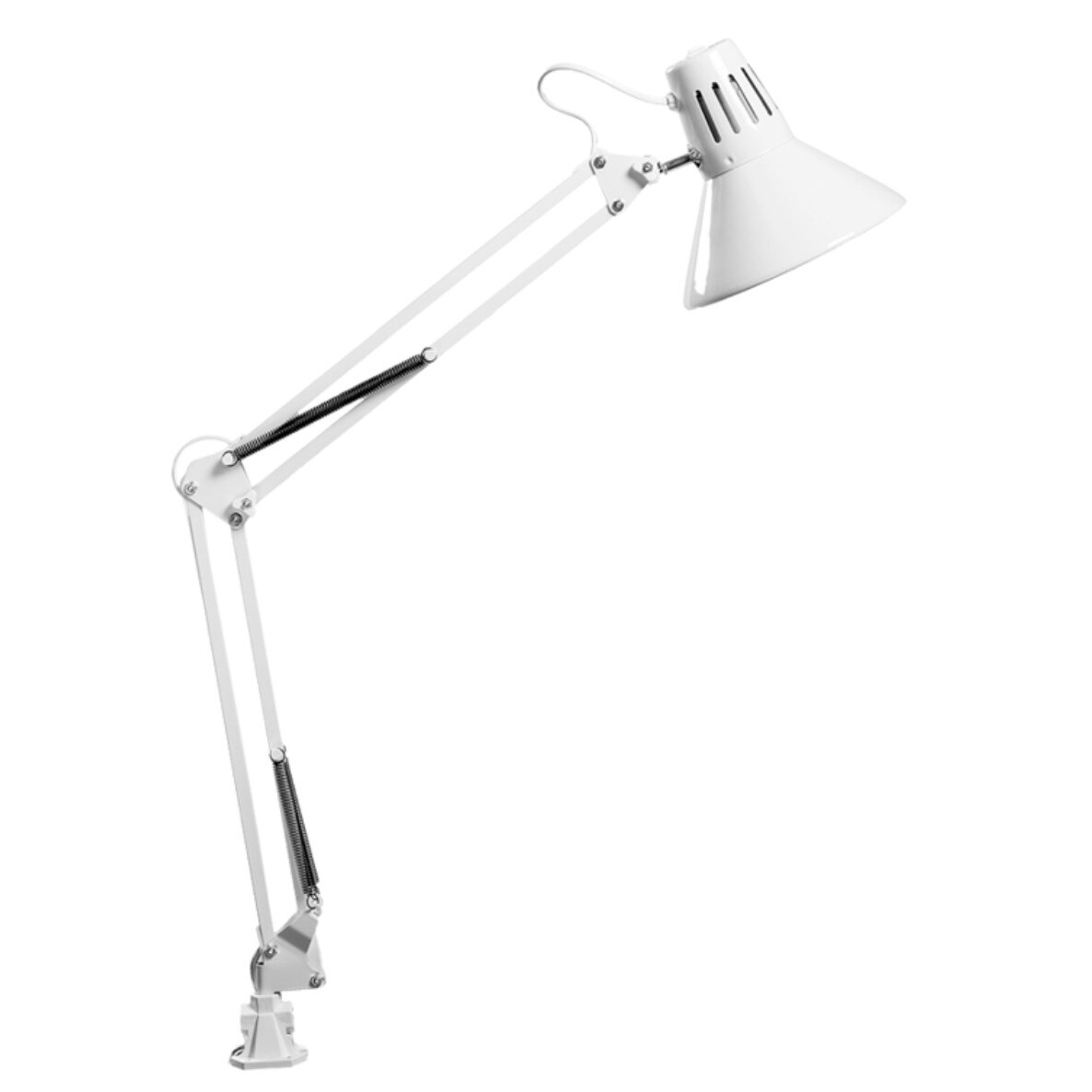 Lampa Birou Desk Alb 1XE27 Alb