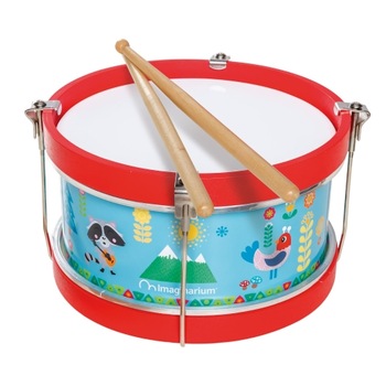 Toba tambur pentru bebelusi Sami Drum My First Drum cu doua fete Toba tambur pentru bebelusi Sami Drum My First Drum cu doua fete
