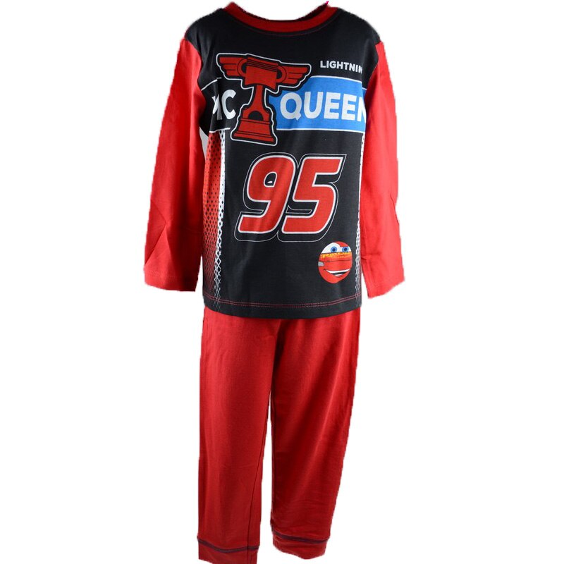Pijama pentru baieti Sun City Cars HS2036, Rosu